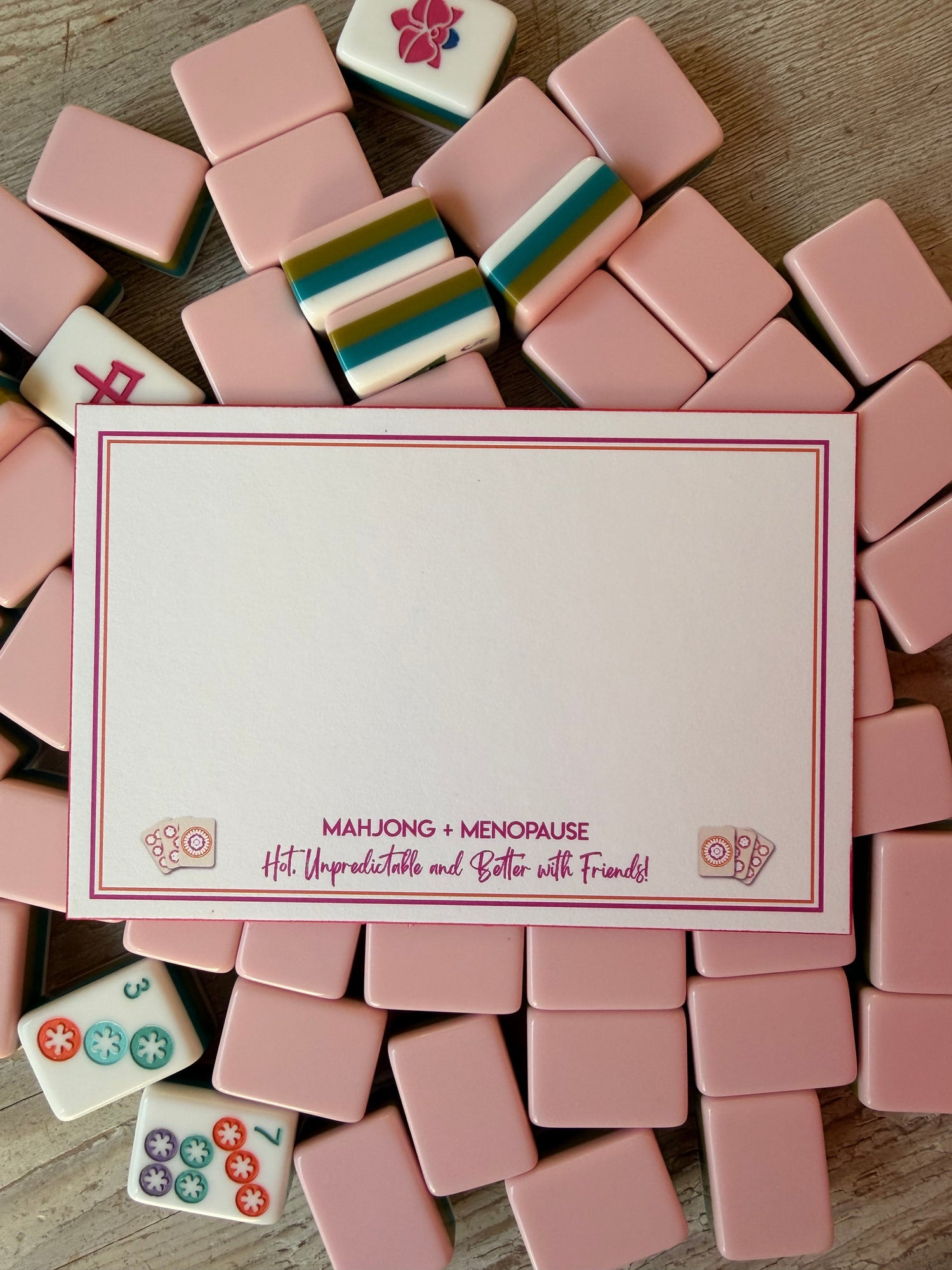 Mahjong & Menopause Notecards