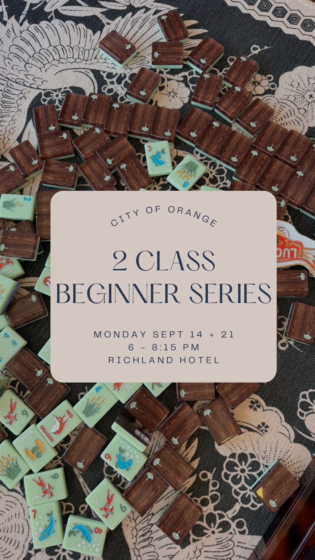 2-Class Beginner Series || Sept 14 + Sept 21 || City of Orange