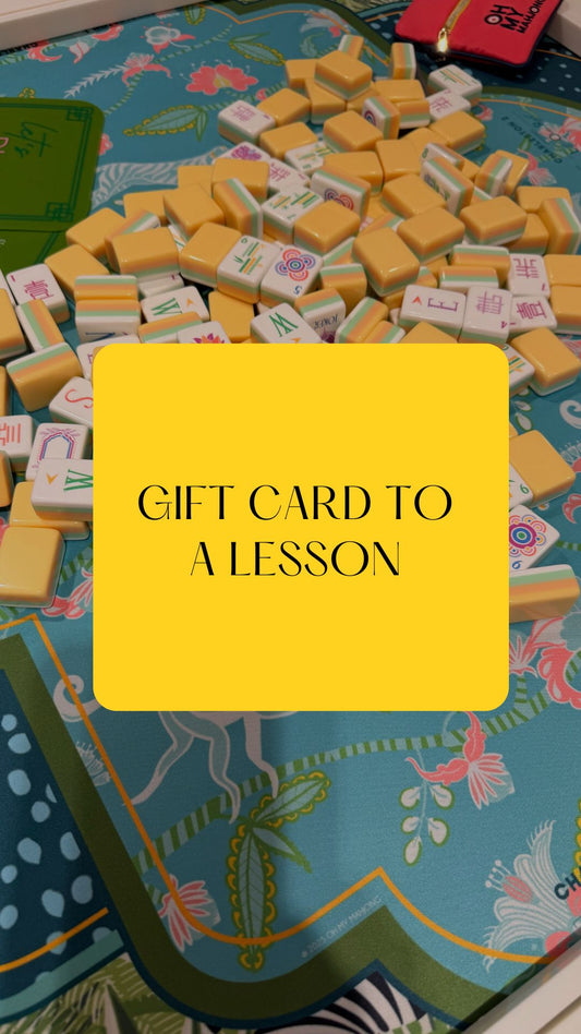 Mahjong OC Lesson Gift Card