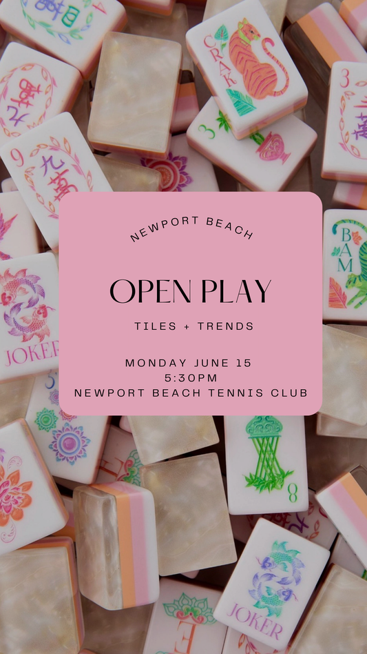 Open Play Tiles + Trends || June 15 || Newport Beach