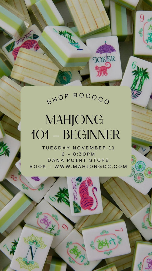 Mahjong 101: November 11th
