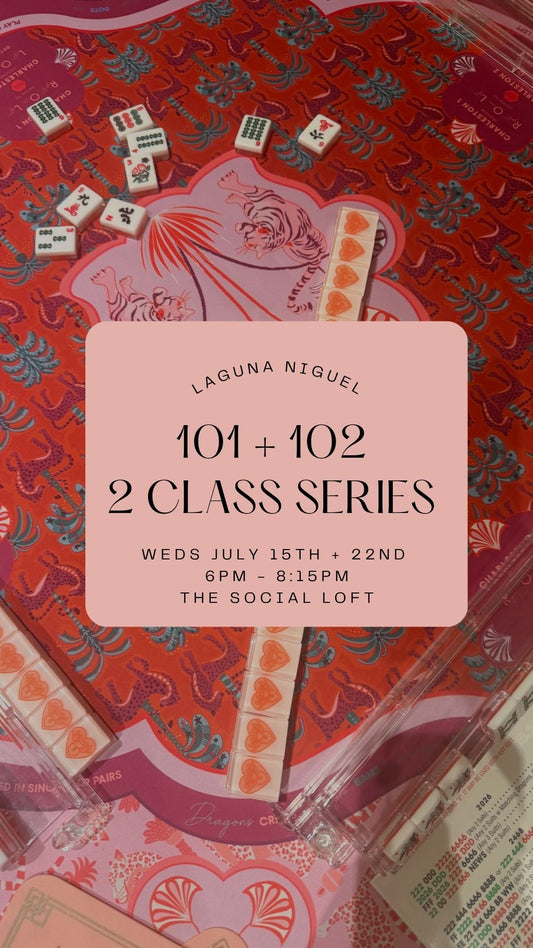 Mahjong 101 + 102 Series || July 15 + July 22